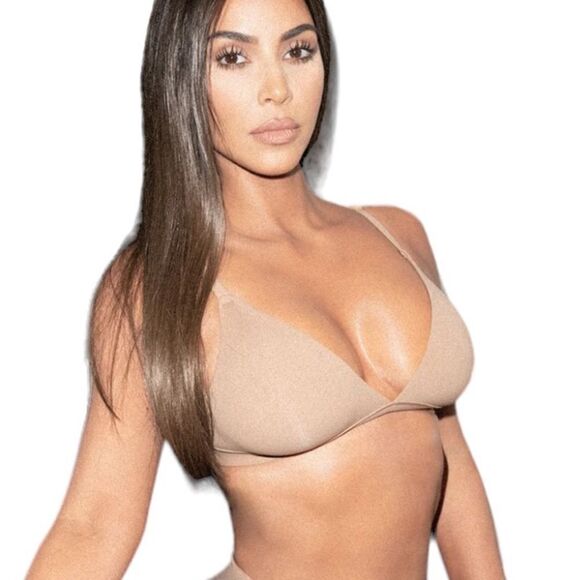 Skim Triangle Bralette sand/cream size 3X - Picture 1 of 6